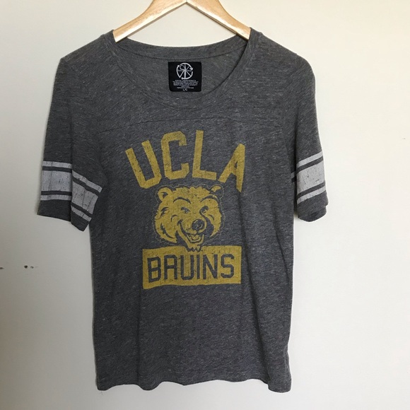 Recycled Karma Tops - Recycled Karma UCLA Bruins Soft Graphic T-Shirt L